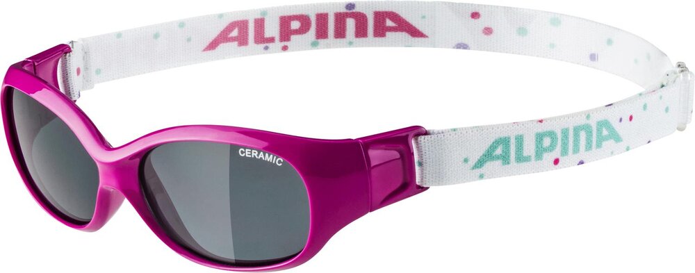 ALPINA Sports SPORTS FLEXXY KIDS pink-dots gloss