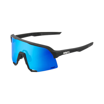 100% 100% S3 Brille Matte Black-HiPER Blue ML