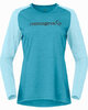 Norrona fjørå equaliser lightweight Long Sleeve W's Brittany Blue/Aqua Haze