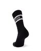 Mons Royale Unisex Signature Merino Crew Sock black white