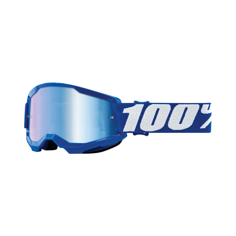 100% Strata 2 Jr. Goggle Blue - Mirror Blue