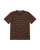 Mons Royale Mens Icon Merino T-Shirt MR stripe toffee