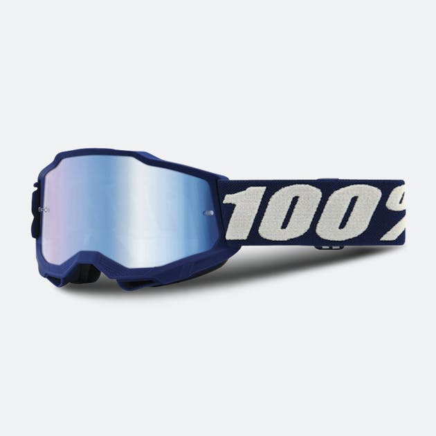 100% 100% Accuri 2 Goggle Deepmarine Mirror Blue